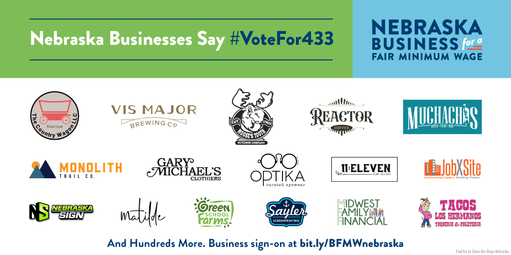 Nebraska Businesses Say #VoteFor433
