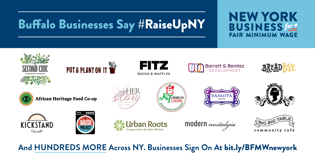 Buffalo Businesses Say #RaiseUpNY