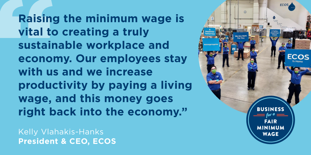 ECOS Supports a Fair Minimum Wage