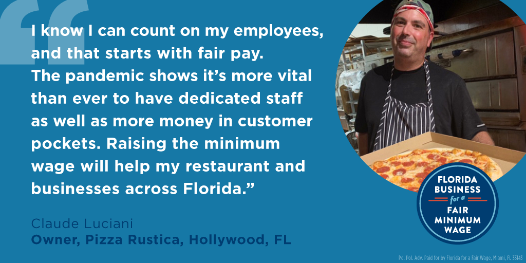 Pizza Rustica Supports Florida Amendment 2