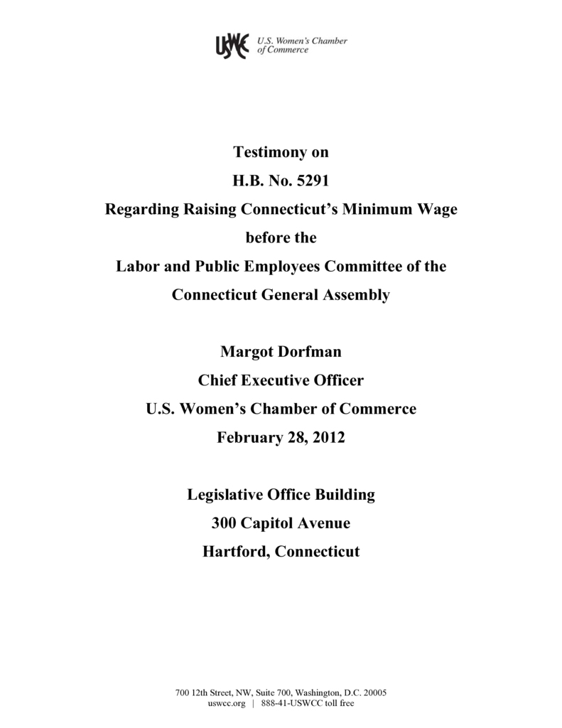 Dorfman USWCC Testimony CT Minimum Wage Feb 2012.pdf