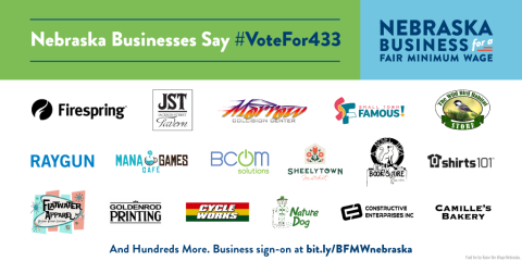 Nebraska Businesses Say #VoteFor433